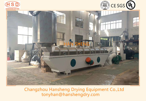 stainless steel pharmaceutical chemical food pesticide bread crumb seed grain salt particle API powder continuous dryer