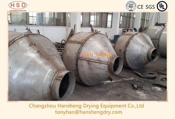 Stainless Steel 800kg 100L Double Cone Vacuum Dryer