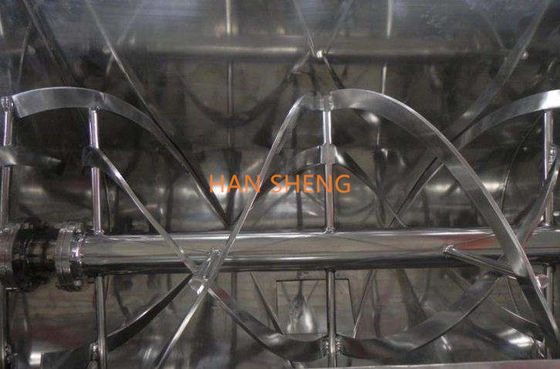 Factory price horizontal double helical ribbon powder horizontal blender mixer industry cement mixer with the production