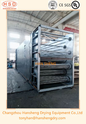 Industrial Conveyor Mesh Belt Systems Dryer Machine for Fresh Hemp Leaves Dewatering