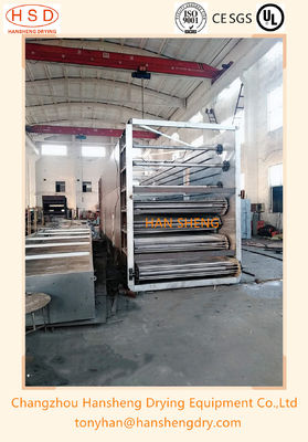 Continuous multi layer mesh belt dryer fruit and vegetable drying equipment