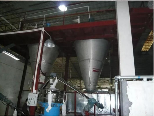 Double screw lifting baldes conical mixer for fertilizer ribbon mixer