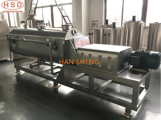Mirror Polishing Hollow Paddle Dryer For Chicken Manure