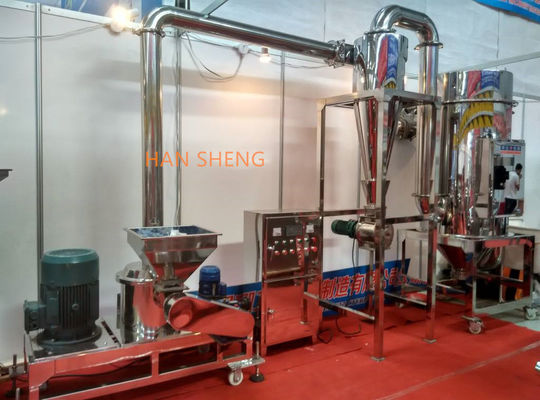 SS304 WFJ Series 15kw Super Fine Powder Crusher