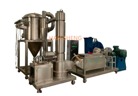 SS304 Continuous Rotary Flash Dryer For Cassava