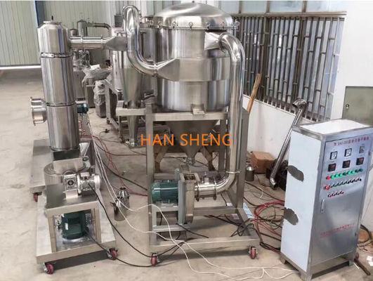 SS304 Continuous Rotary Flash Dryer For Cassava