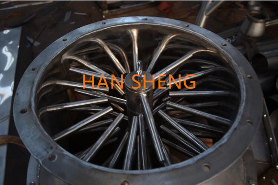 SS304 Continuous Rotary Flash Dryer For Cassava