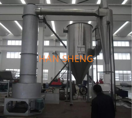 SS304 Continuous Rotary Flash Dryer For Cassava