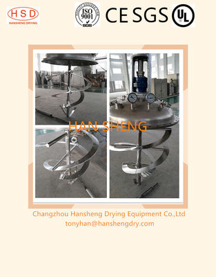 55KW Vertical Conical Pharmaceutical Vacuum Dryer