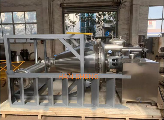 55KW Vertical Conical Pharmaceutical Vacuum Dryer