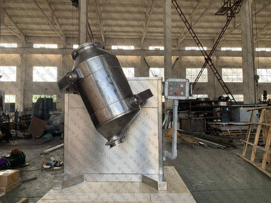 Food Ingredient Powder 1200kg Three Dimensional Mixer