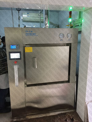 GMP Stainless Steel Ampoule Steam Leak Test Autoclave