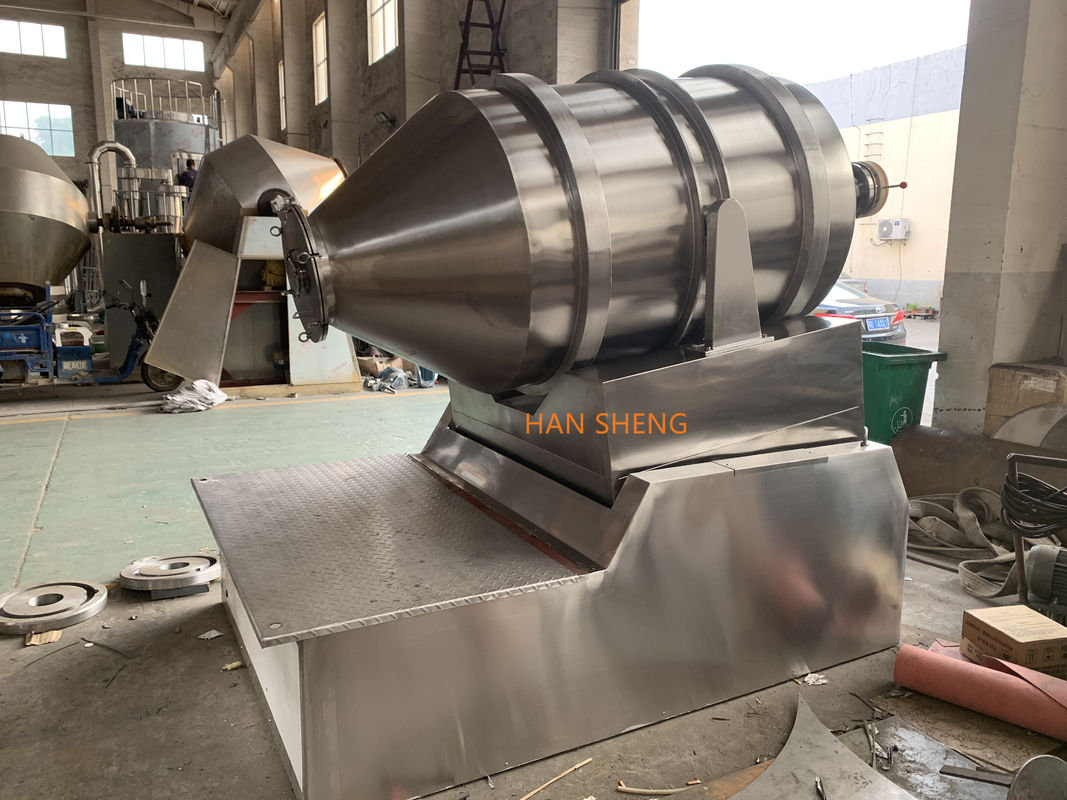 EYH-3000 2 dimensional pharmaceutical chemical moving food tumbler mixer for API materials